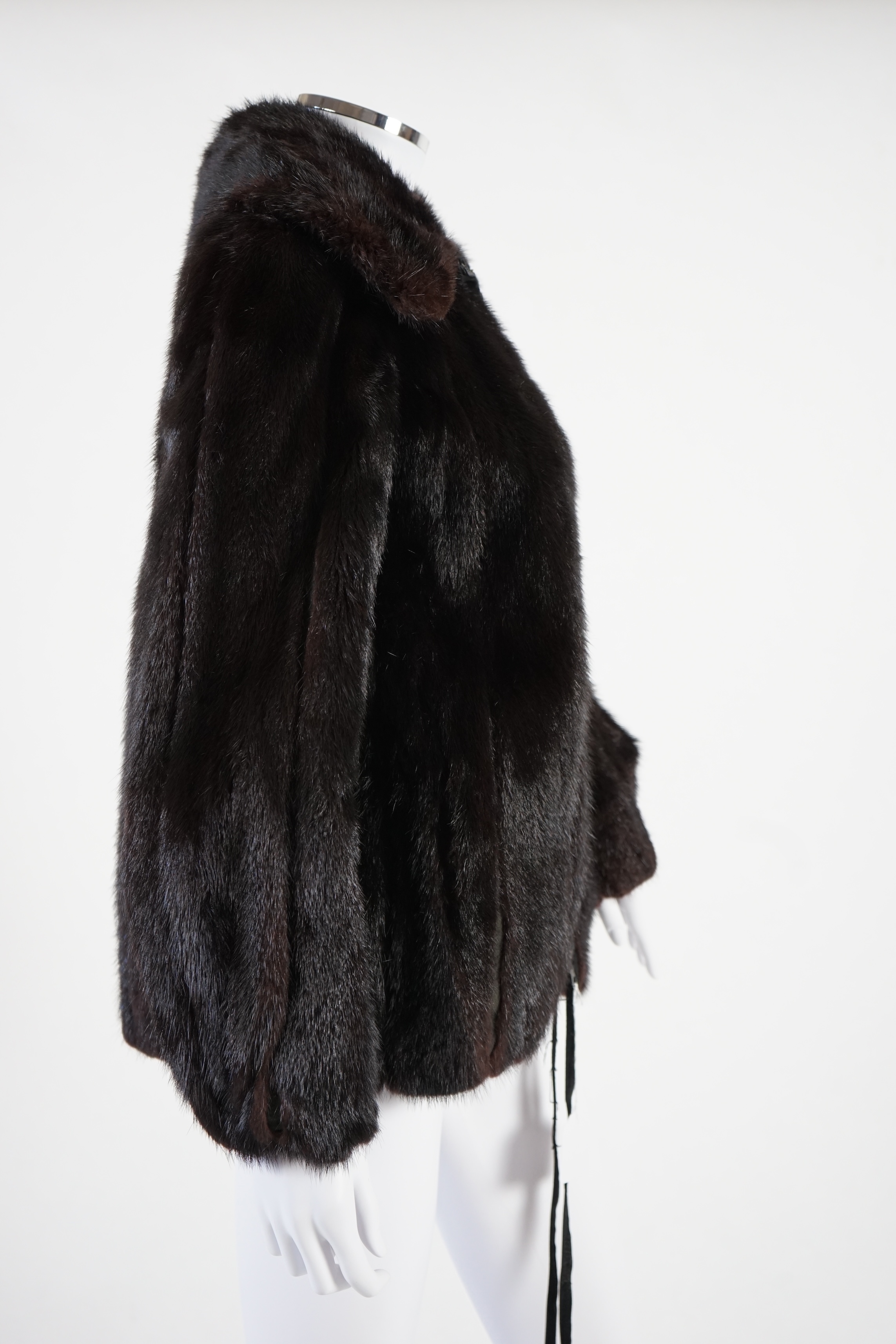 A vintage Christian Dior fur jacket.